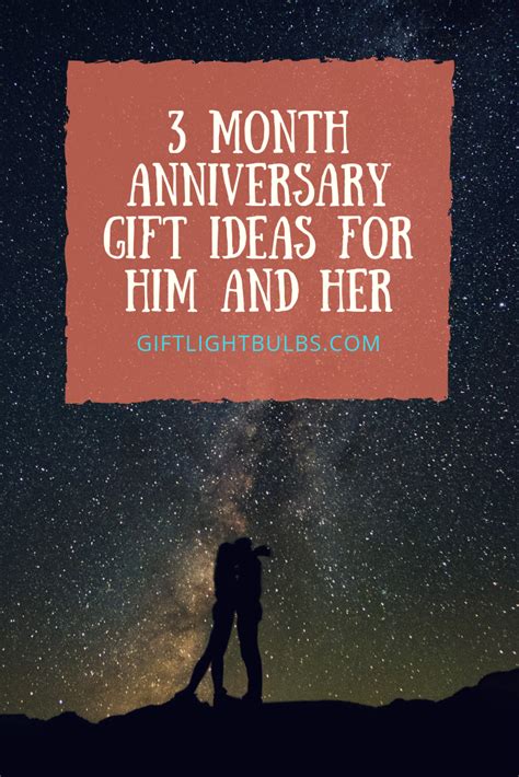 3 month dating anniversary ideas